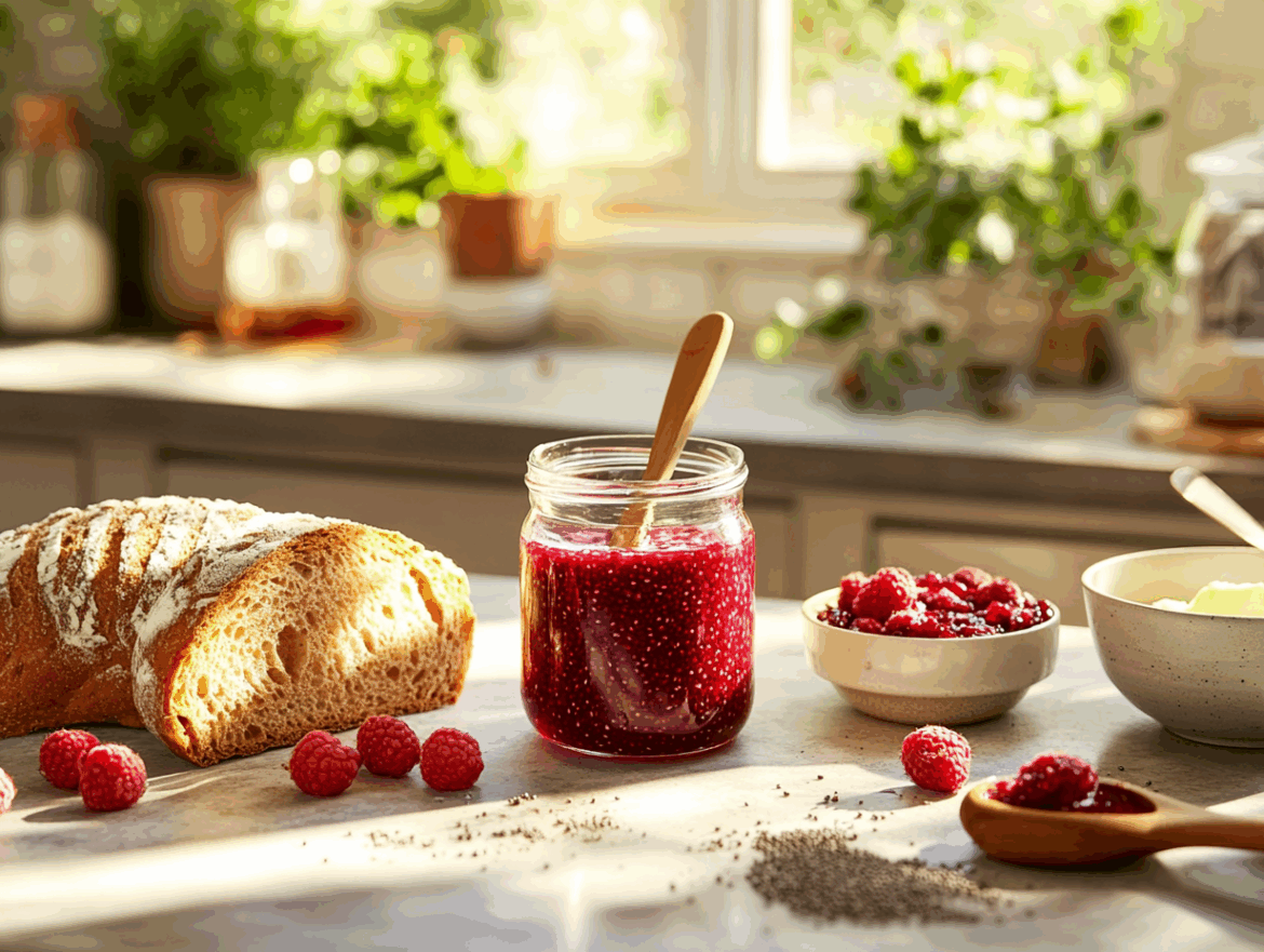 Raspberry Chia Jam