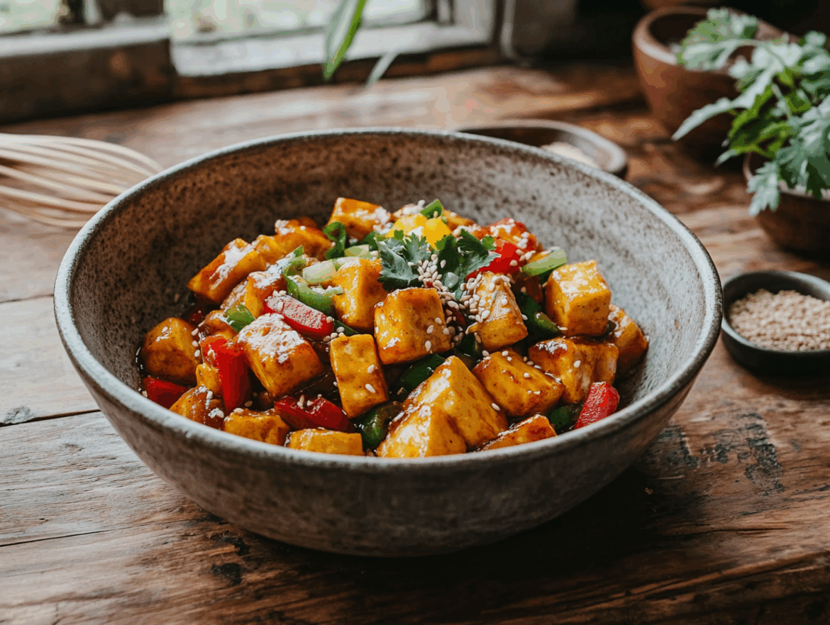 Sweet and Sour Tofu