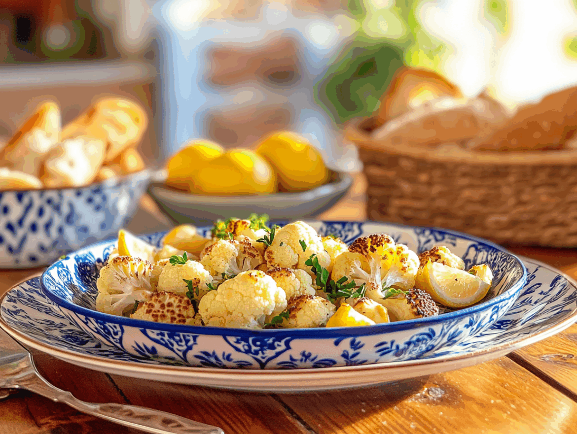 Lemon Garlic Roasted