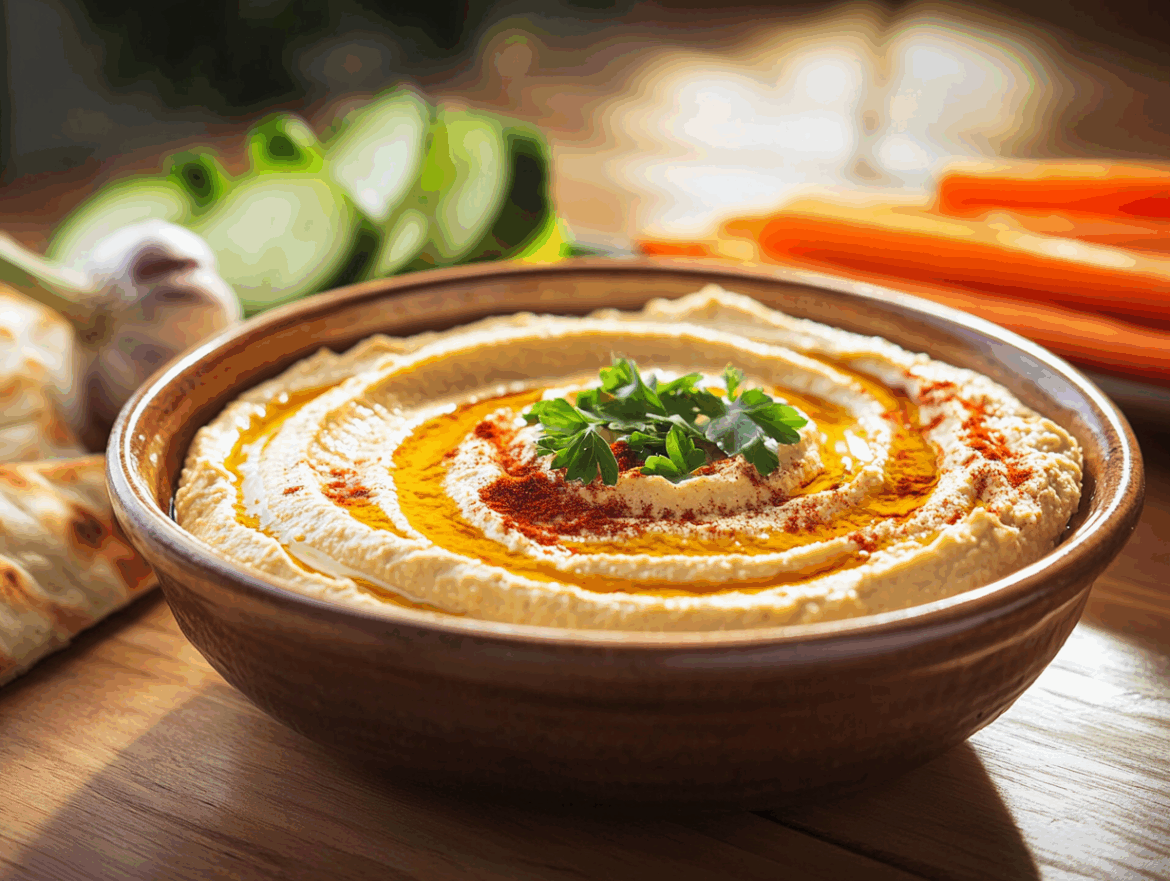 Roasted Garlic Hummus