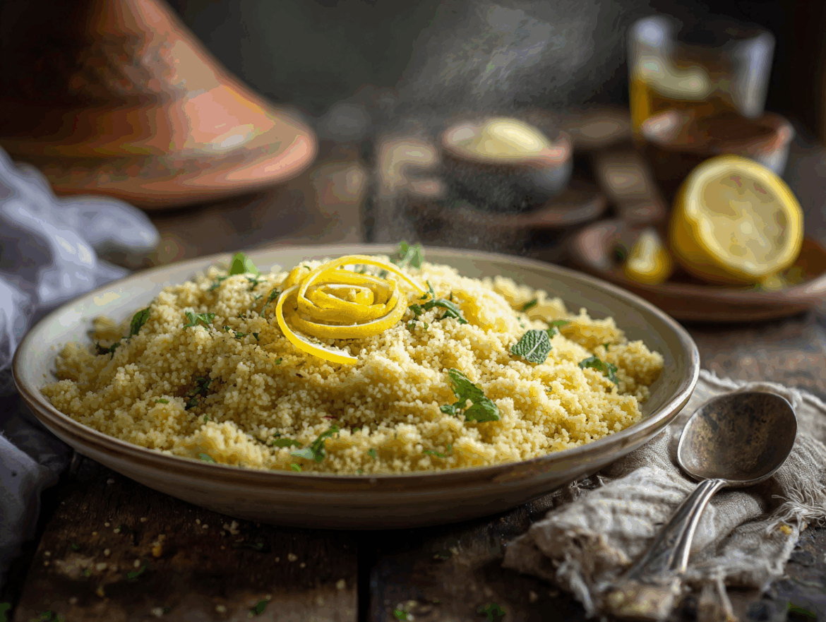 Fluffy Basic Couscous (Vegan)