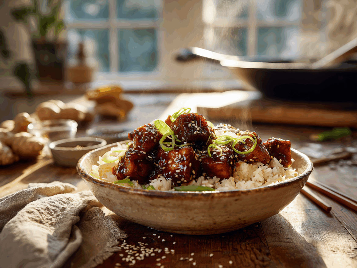 Crispy Sesame Tofu