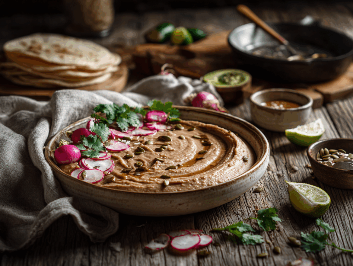 Vegan Refried Beans (Frijoles Refritos)