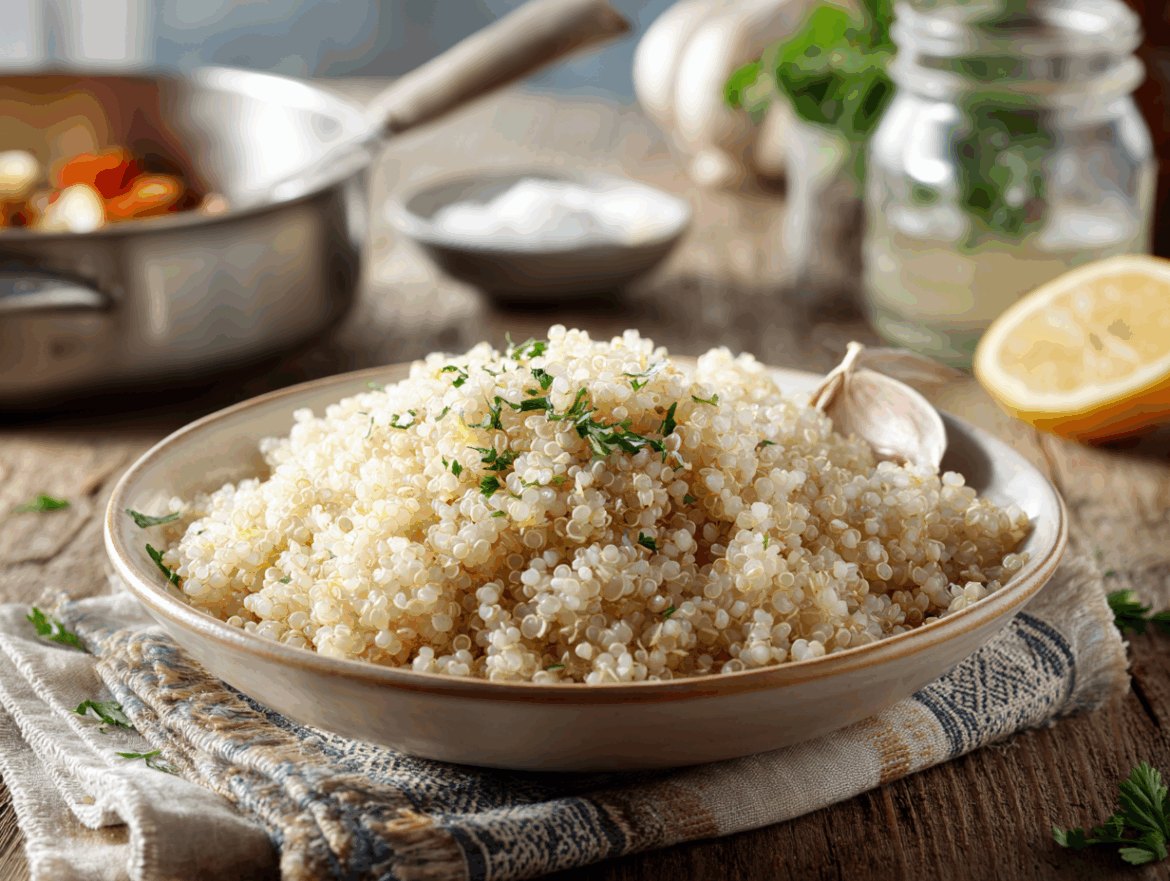 Fluffy Restaurant-Style Quinoa (Basic Preparation)