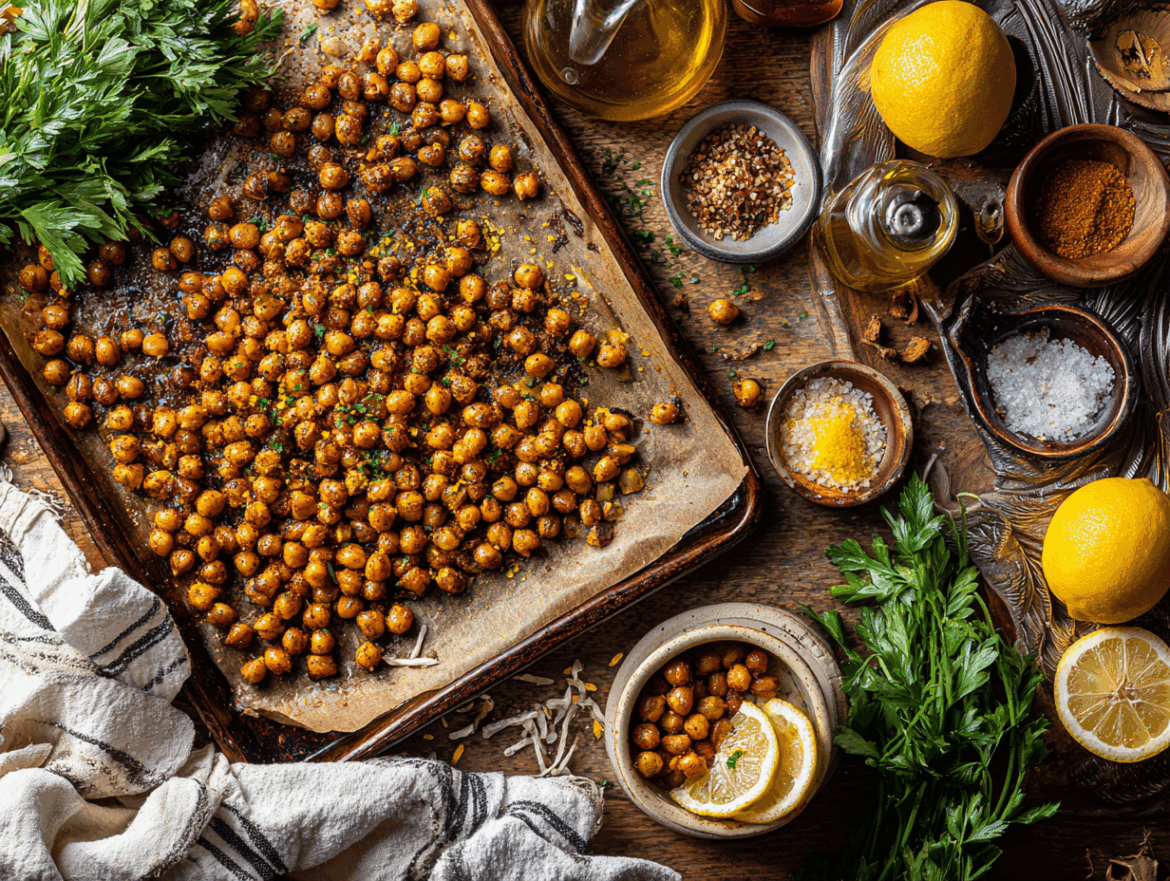Crispy Roasted Chickpeas
