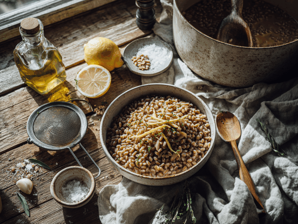 Basic Stovetop Farro (Vegan) — Nuttier, Chewier, Perfect Every Time