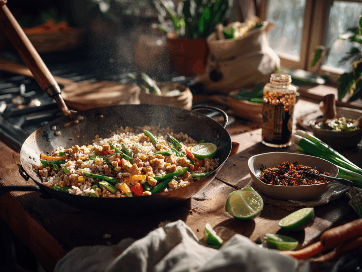 Vegan Farmer’s Market Fried Rice
