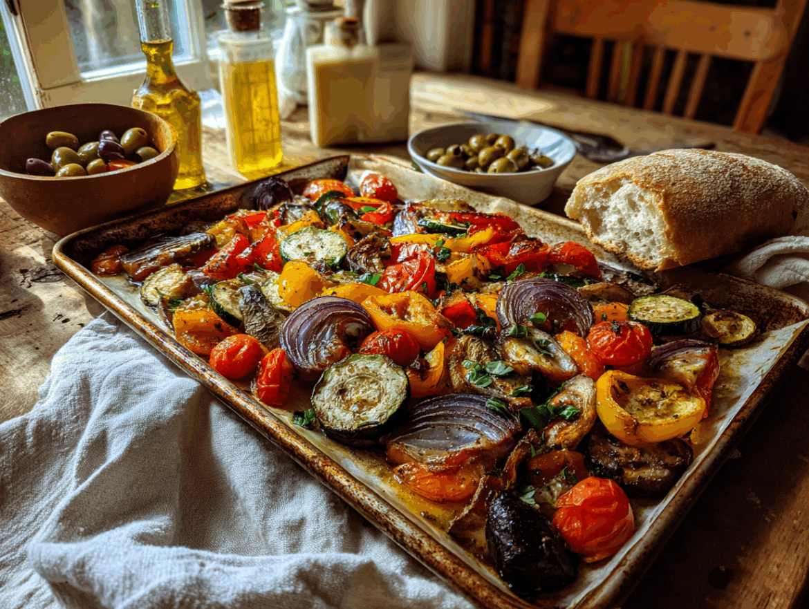 Sheet-Pan Ratatouille