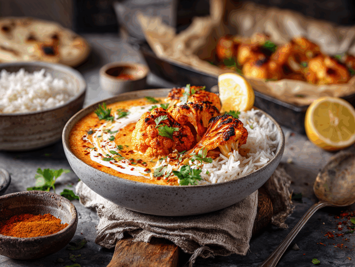Cauliflower Tikka Masala (Vegan)