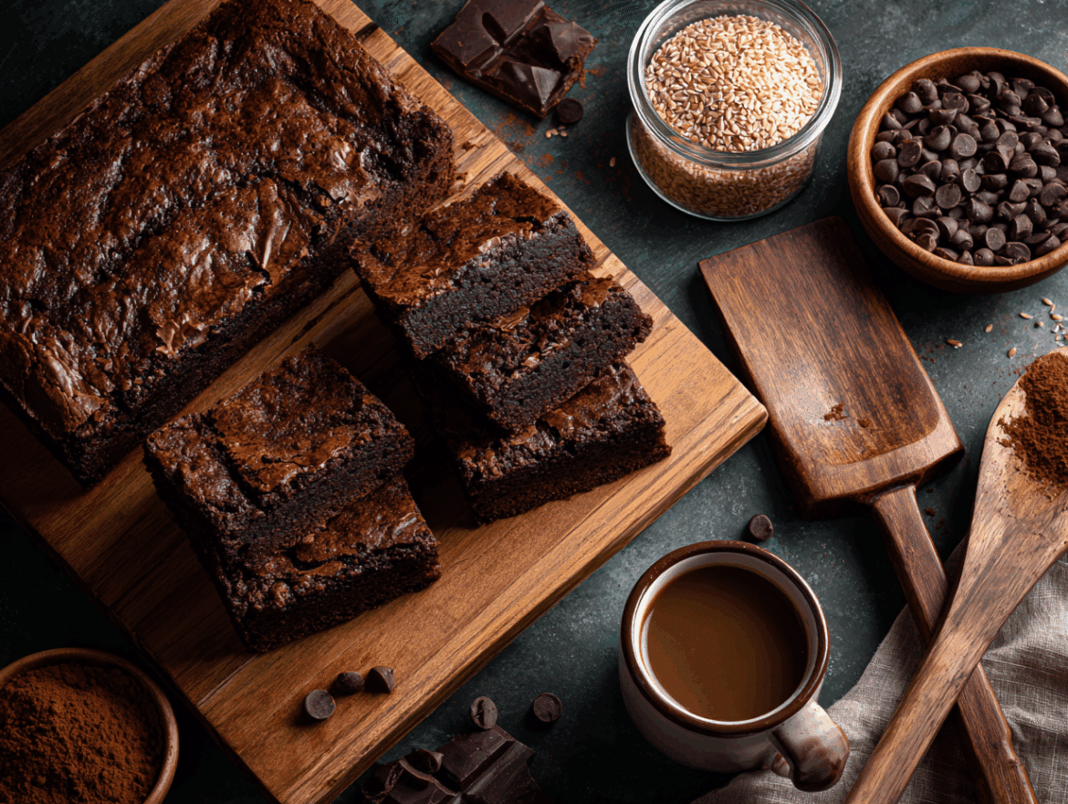 Fudgy Vegan Brownies