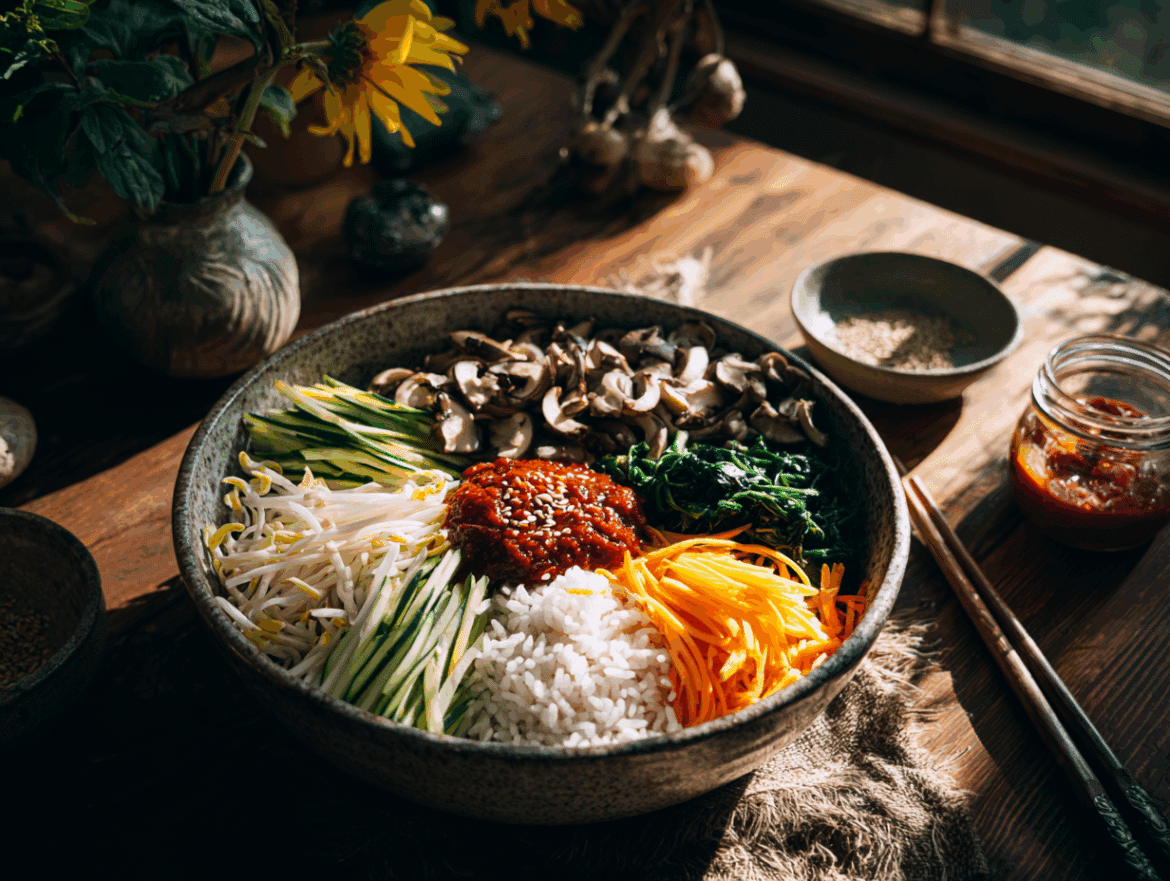 Vegan Korean Bibimbap