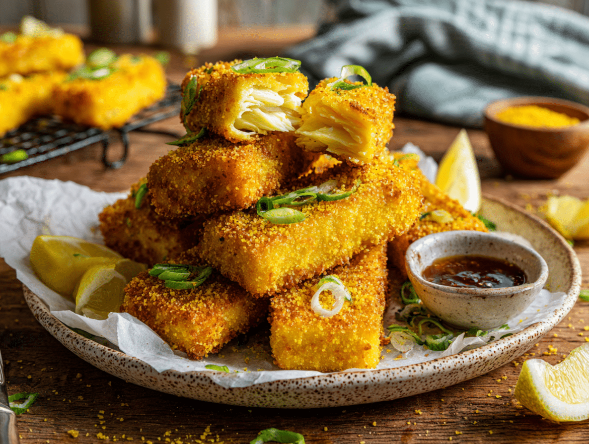 Crispy Cornmeal Tofu