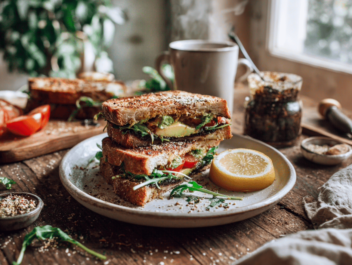 Vegan Vegemite and Avocado Toasties