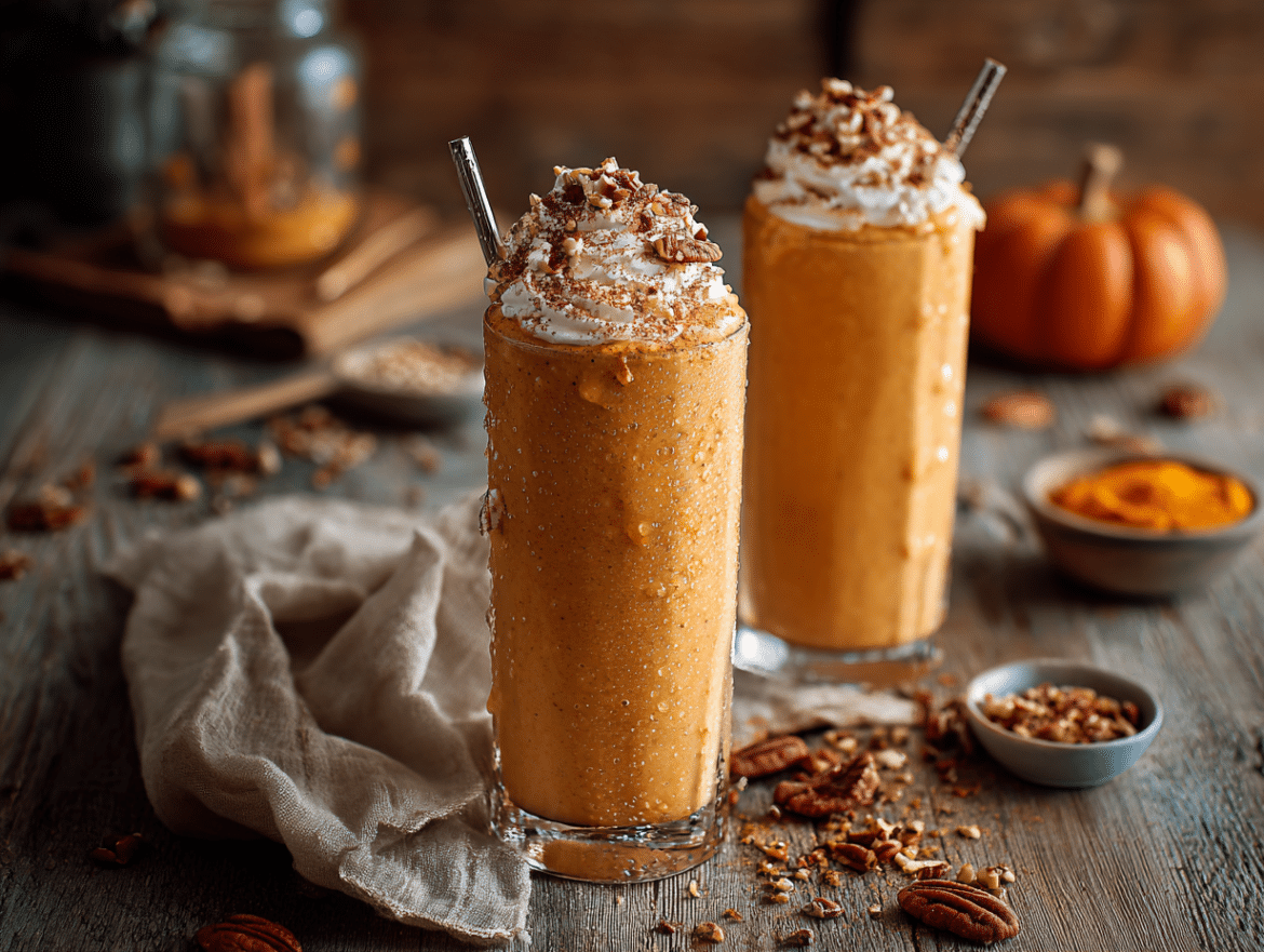 Vegan Pumpkin Pie Smoothie