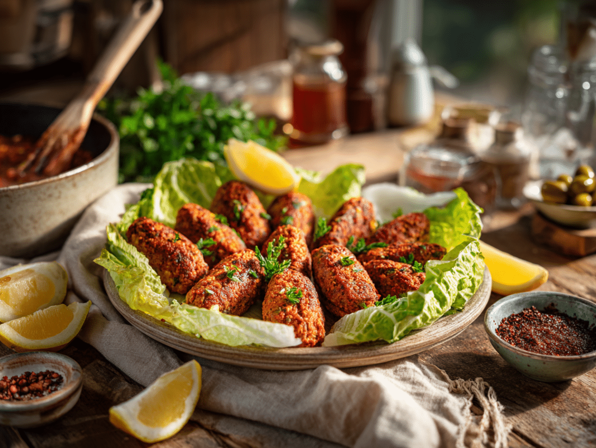 Vegan Turkish Lentil Köfte (Mercimek Köftesi)