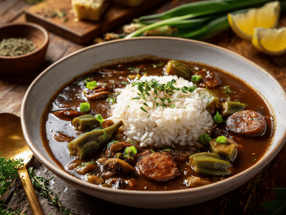 Vegan Okra Gumbo (Louisiana-Style)